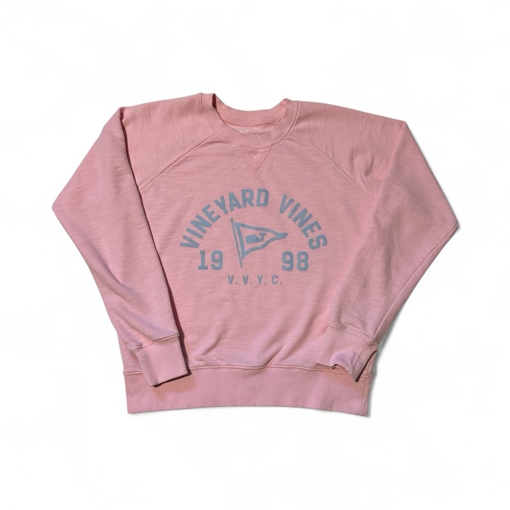 Vineyard Vines Pink Crewneck Sweatshirt